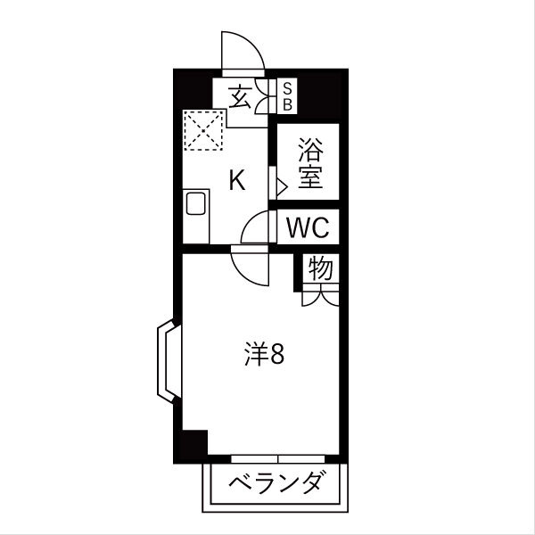 Crown Hillsの間取り