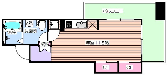 【間取り】 | エスキュート西天満