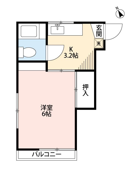 ポニー海神の間取り