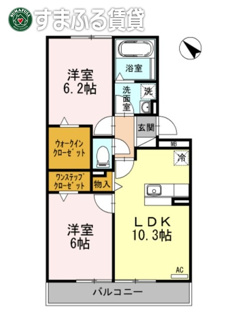 【間取り】 | グランマルシェ 　高浜市呉竹町