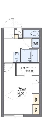 【間取り】 | レオパレスグローリー