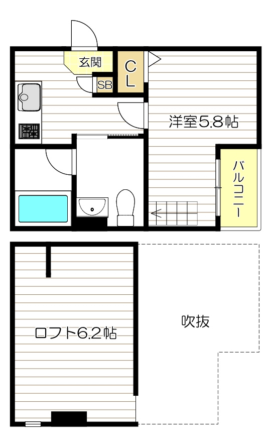 Estrella Abikoの間取り