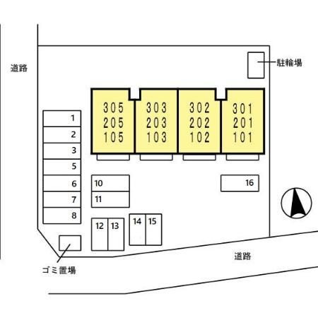 セリア１４１の区画図