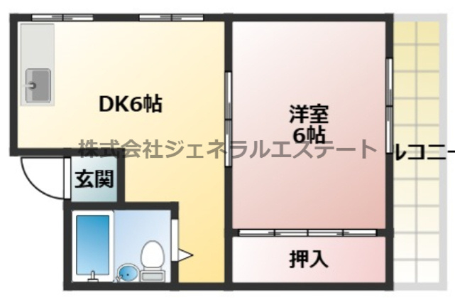 【間取り】 | エスポワールKADOMA