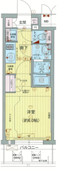 【間取り】 | プレサンス新大阪ヴィガ