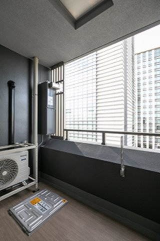 ブリックコート神田錦町のバルコニー|※写真は同タイプ住戸です。