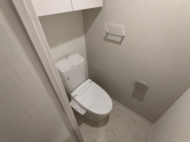 ハーモニーレジデンス蒲田アートヴィラのトイレ|落ち着いたトイレです