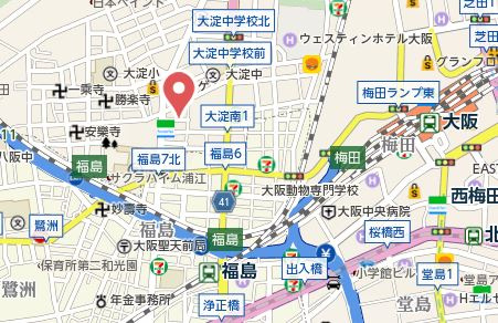 【地図】 | ランドセントラル梅田