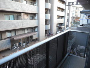 パルモ末広のバルコニー