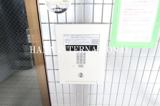 プラーティット本中山のセキュリティ