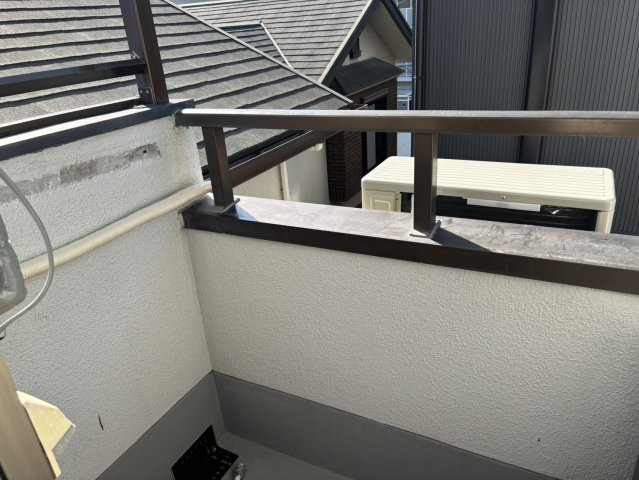 ポートワンのバルコニー|広々としたバルコニーです