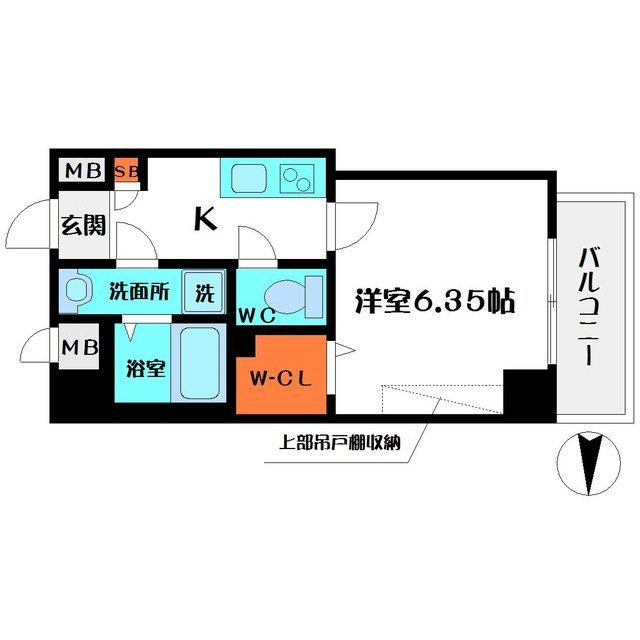 ウインズコート都島の間取り