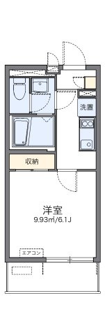 レオネクスト日新大阪の間取り|代表的な間取のため実際の間取とは異なる場合があります