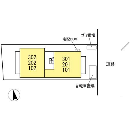 サンティモンの区画図