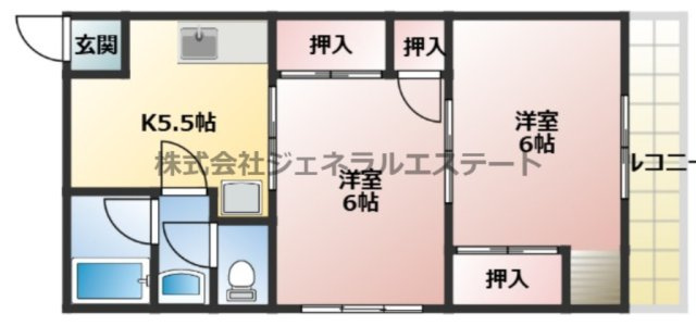 【間取り】 | 清水マンション第二