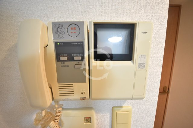 エステムコート大阪・中之島南　西船場小学校区のセキュリティ|エステムコート大阪・中之島南　モニター付きインターフォン