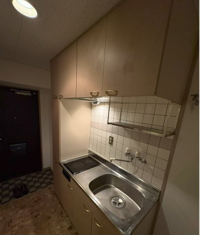 福岡市博多区築港本町の賃貸マンションのキッチン