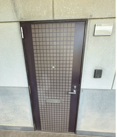 福岡市博多区築港本町の賃貸マンションのバルコニー