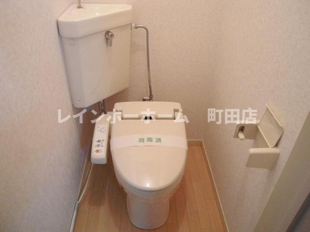 ヒルズ・フジサワ※初期費用分割あと払いサービス利用可能物件のトイレ