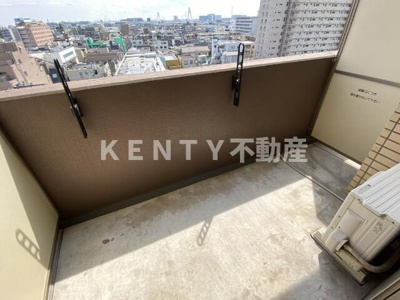 【バルコニー】 | エリヴィエール | 開放的で明るい空間を演出してくれるバルコニーです