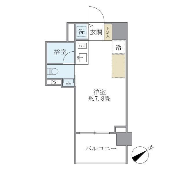 カーサ　ヴェデュータの間取り