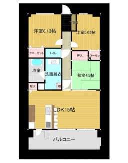 【間取り】 | アメイズ長住南皿山中央公園