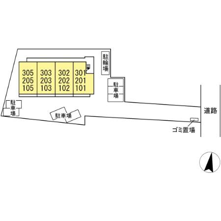 Garden Graceの区画図