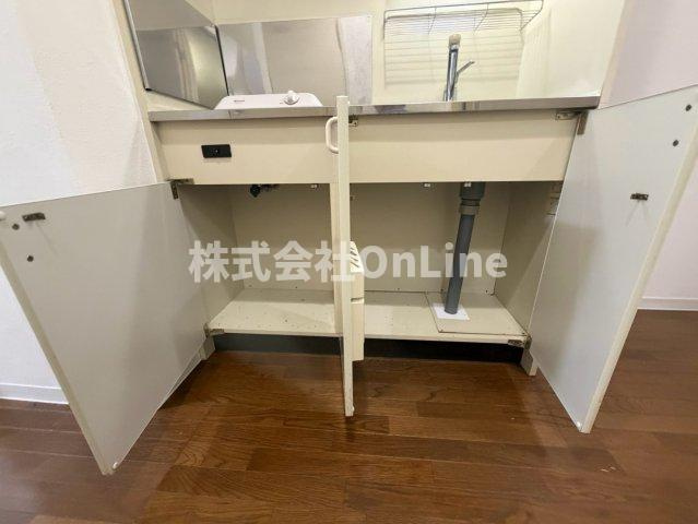 大阪市平野区加美西１丁目の賃貸マンションの収納