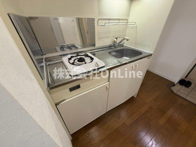 大阪市平野区加美西１丁目の賃貸マンションのキッチン