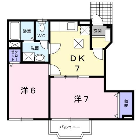 ガーデンヒルズ斑鳩Ⅰの間取り