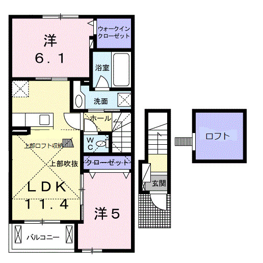 ミロワールの間取り