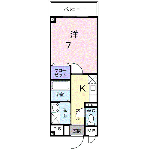 アサテラスⅢの間取り