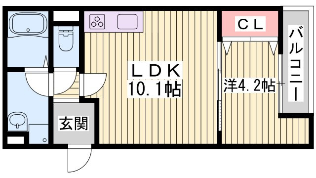 ウィングス垂水の間取り