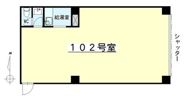 【間取り】 | 第２３新井ビル