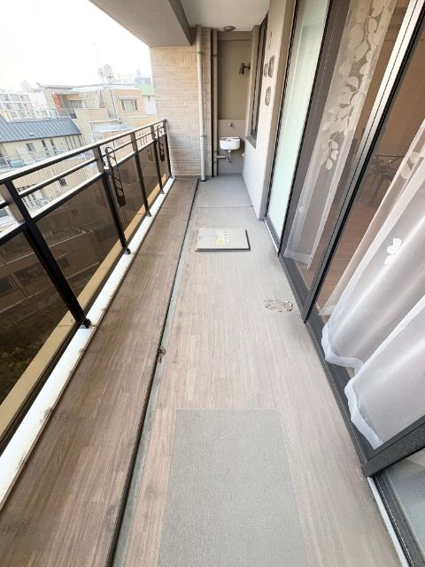 パークホームズ大濠二丁目のバルコニー