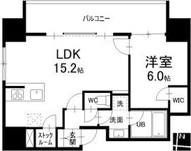 シエルブルー栄の間取り