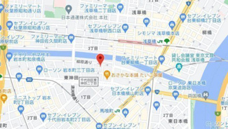 【地図】 | パークフラッツ日本橋馬喰町