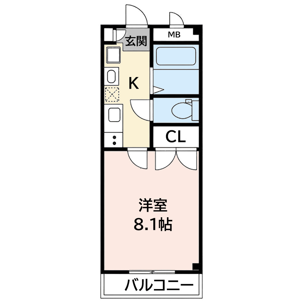 セフィラ・D　　刈谷市近郊の賃貸ならクラスホーム刈谷店の間取り