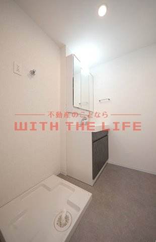 S-RESIDENCE久留米六ツ門abreastⅠ【キャンペーン対象物件】の洗面所|使いやすい洗面所です
