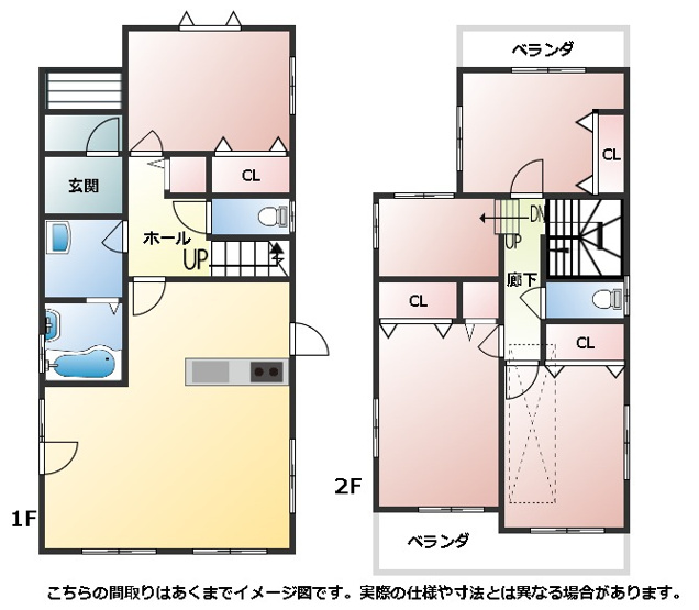 【間取り】 | 三浦市初声町和田　ロフト付き　4LDK