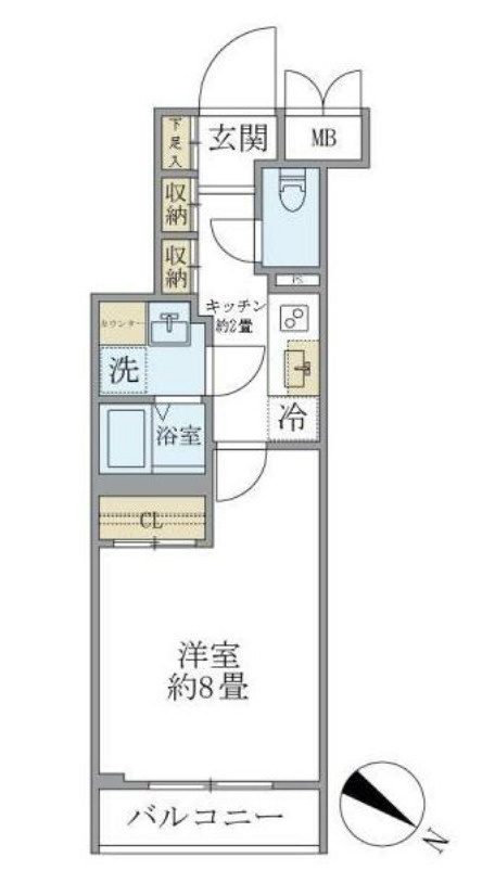ビューテラス茗荷谷の間取り