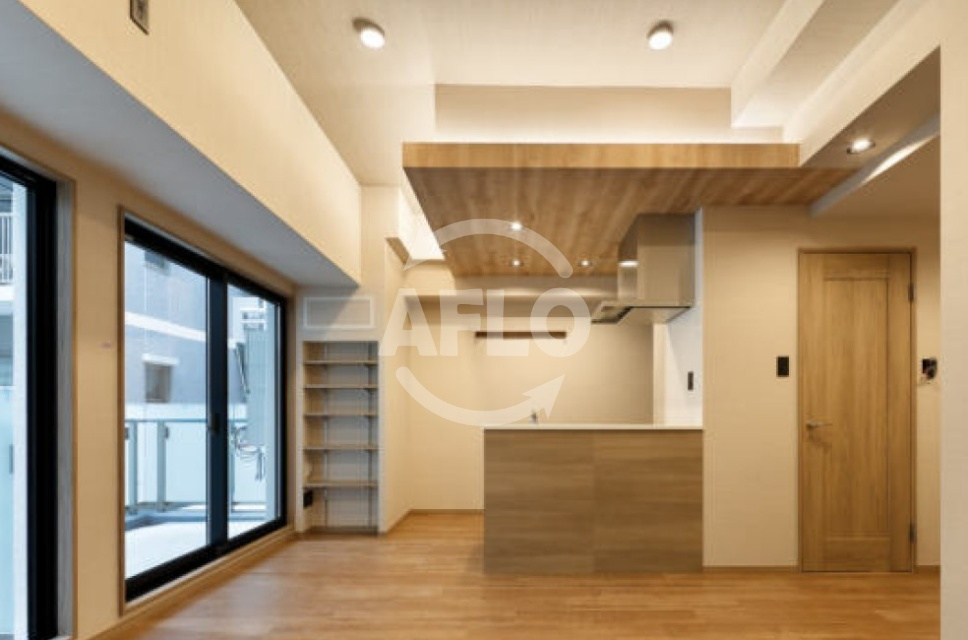 ブエナビスタ阿波座タワー　明治小学校区の居間・リビング|ブエナビスタ阿波座タワー　リビング