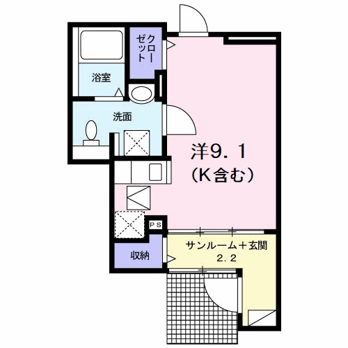 メゾン・アンジュの間取り