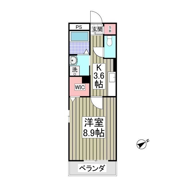 Luce del soleの間取り