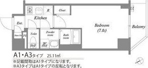 エスリード新栄デュオの間取り