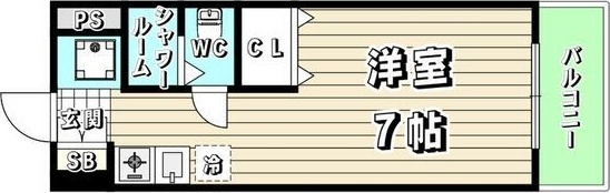アールハイツ平針の間取り