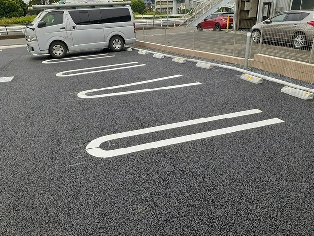 メリッサの駐車場