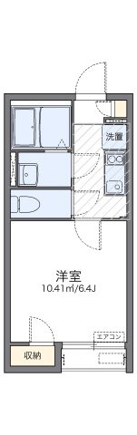 レオネクストＩＮＡＧＩの間取り