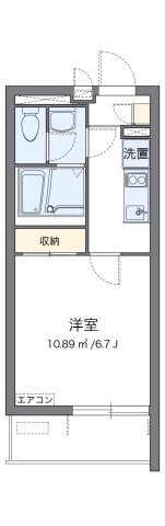 クレイノ四季の間取り|代表的な間取のため実際の間取とは異なる場合があります