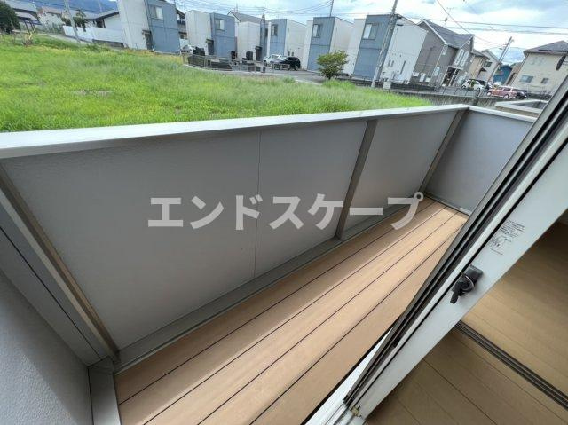 藤ノ木ハウス Aのバルコニー|高崎、前橋のお部屋探しはエンドスケープまで！お客様の理想お聞かせ下さい♪